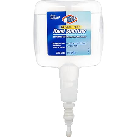 Clorox Hand Sanitizer Dispenser Refill 1000 MIL X 4 case