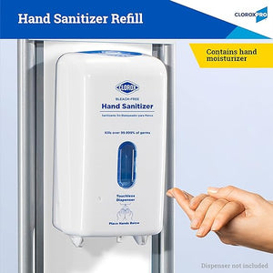 Clorox Hand Sanitizer Dispenser Refill 1000 MIL X 4 case