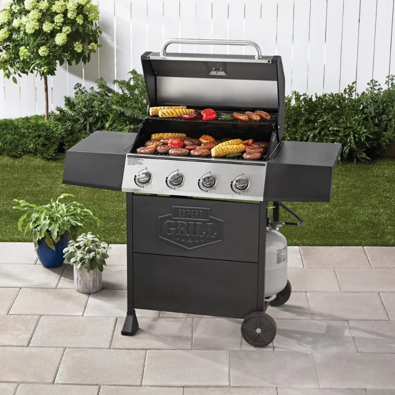 Expert Grill 4 Burner Propane Gas Grill barbeque  camping grill  portable grill